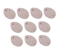 TOGEVAL 10pcs Natural Pet Molar Stones for Rabbits Chinchillas Hamsters Small Animal Teeth Grinding Chew Random Styles for Dental Health and Mental Stimulation