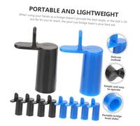 TOGEVAL 10Pcs Portable Pool Cue Rack Bridge Support Poles for Billiard Snooker Tables Carry Cue Holders for Rack and Rest Bridge Suitable for American and Snooker Accessories