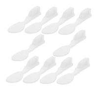 TOGEVAL 10pcs Prison Toothbrush with Large Soft Head and Short Handle Anti-Slip Grip for Tooth Cleaning and Easy to Disinfect Suitable for Inmates and Mental Health Facilities