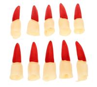 TOGEVAL 10pcs Realistic Witch Fingernails Multi-use Halloween Cosplay Props for Parties Scary Houses Costume Events Witch Finger Accessories
