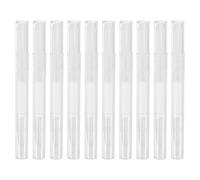 TOGEVAL 10pcs Refillable Cuticle Oil Pens 5ml Empty Nail Oil Pen Tubes Twist Cosmetic Containers for Nail Care Professional Manicure Use