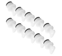 TOGEVAL 10pcs Rubber Hot Water Bottle Caps Replacement Sealing Lids 21mm Medium Leakproof Bottle Plugs for Winter Warm Water Bag Stoppers