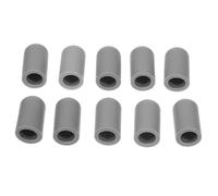 TOGEVAL 10pcs Silicone Drumstick Tips Drumstick Mute Caps Practice Tips for Ends Accessories