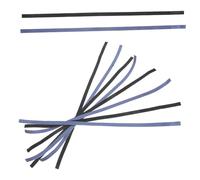 TOGEVAL 10pcs Table Tennis Racket Side Tape 0.8cm Pu Fabric Paddle Edge Guard Protective Tape for Pickleball and Ping Pong Paddles Suitable for Training and Competition