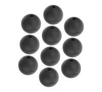 TOGEVAL 10pcs Tongue Drum Mallet Heads Soft Rubber Tips Percussion Sticks for S Orff Instruments Music Class Group Performance Supplies