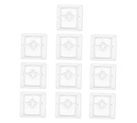 TOGEVAL 10pcs Transparent Mechanical Keyboard Keycaps Key Protectors for Computer Keyboards Lightweight and Comfortable Fit Easy to Install and Remove Safe Environmental Material