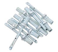 TOGEVAL 10pcs Truck Tire Water Sprinkler Nozzle High-Pressure Spray Tips for Wheel Hub Cooling System Long-Distance Brake Temperature Control Preventing Overheating