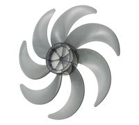 TOGEVAL 12 Inch 7-Blade Universal Electric Fan Leaf Replacement for Pedestal Ceiling Table Fans Waterproof Replacement for Broken Blades in Bedroom and Indoor Use