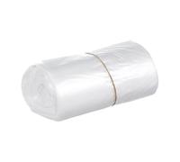 TOGEVAL 120pcs Clear Disposable Wet Umbrella Bags PE Storage Pouches for Automatic Dispensers for Office Home Outdoor Use Compatible with Umbrella Bag Machines