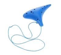TOGEVAL 12hole Resin Ocarina Alto C Key Musical Instrument for Beginners and Unbreakable for Music Learning and Practice Random Color