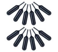 TOGEVAL 12pcs Black Ink Refills for Privacy Roller Stamps Fit Identity Protection Security Stamp Ink for Address Labels Mail Documents Confidential Information