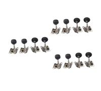 TOGEVAL 12pcs Rl Ukulele Keys Tuning Pegs Machine Heads for Ukulele Guitar Button Material for Tuning in Live Performances Practice Sessions