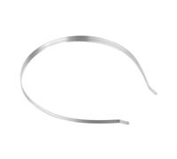 TOGEVAL 12Pcs Silver Stainless Steel Hair Band for Women Stylish Headwear for DIY Daily Use Parties and Special Occasions