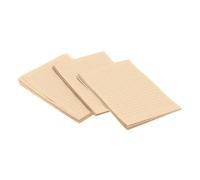 TOGEVAL 150 Sheets Vintage Kraft Letter Writing Paper Lined Retro Stationery for Smooth Handwriting Traditional Emotion Expression for Invitations and Crafts