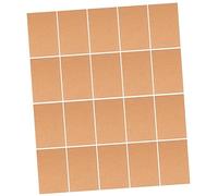 TOGEVAL 150pcs Double Side Kraft Paper Postcards Blank DIY Greeting Cards for Writing and Drawing Convenient Note Accessory for Weddings Birthdays Holidays and Message Crafting
