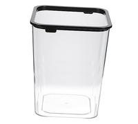 TOGEVAL 15l Square Trash Can Plastic Wastebasket for Bedroom Bathroom and Office Lightweight Decorative Garbage Bin Modern Design