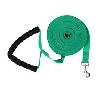 TOGEVAL 15m Nylon Pet Pulling Rope Eva Handle Thicken Leash Strap for Dogs for Outdoor Adventures and Training Green