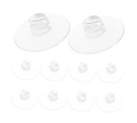 TOGEVAL 15pcs Suction Cup Wire Keeper Clips Flat Top Open Cable Holders for Tile Surfaces Cable Management Cord Organizer with Extra Strong Suction Easy Installation for Kitchen and
