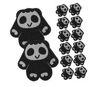 TOGEVAL 16pcs Dog Paw Protection Pads with Adhesive Backing Lightweight Cushioned Slip Covers for Senior Dogs Traction Enhancers for Walking Slippery Floors Invisible Comfort Paw Stickers
