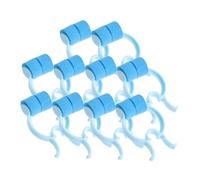 TOGEVAL 16Pcs Portable Nose Clips Epistaxis Nosebleed Stopper Pinchers for Home Use Ergonomic Nose Pegs for Lifting and Straightening