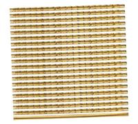 TOGEVAL 19pcs Guitar Scale Lines Fret Wires for Home Guitar Frets Brass Material Easy to Shape