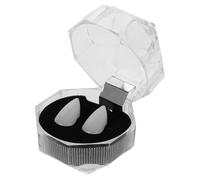 TOGEVAL 1pair Vampire Fangs Costume Teeth for Halloween Realistic Demon Props for Cosplay Comfortable Fit Design for Parties and Events