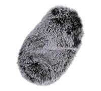 TOGEVAL 1pc Microphone Windscreen Cover Material Compatible Recording Ktv Conference and Stage Frost Black