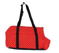TOGEVAL 1pc Portable Pet Backpack for Dogs Breathable Comfortable Outdoor Storage Shoulder Bag Large Red for Travel Hiking Your Beloved Pet