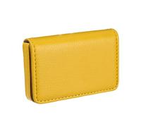 TOGEVAL 1pc Portable Pu Business Card Holder Case Creative Design for Slim Profile Lightweight and Stylish Business Case for Men and Women