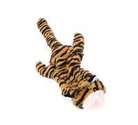 TOGEVAL 1pc Tiger Shaped Dog Chew Sound Toy Pet Plaything for Chewing and Biting Adorable Noise-making Doll for Reducing Boredom and Destructive Behavior