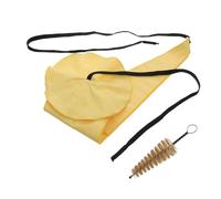 TOGEVAL 1Set Creative Saxophone Cleaning Kit Set with Ultra Fine Wipe Cloth Sax Cleaning Brush for Thorough Instrument Care and Maintenance