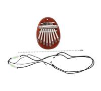 TOGEVAL 1set Kalimba Thumb Piano Portable Musical Instrument for All Ages Easy to Play and Control for Beginners and Professionals for Decoration and Music Practice Random Style