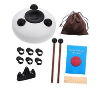 TOGEVAL 1set Tongue Drum Tone Ethereal Hand Drum for Adults and Boys and Girls for Music Education Meditation and Relaxation Easy to Use Mallets