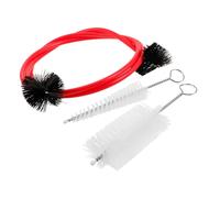 TOGEVAL 1set Trumpet Cleaning Kit Flexible Cleaning Brushes Wind Instruments Portable Care Kit for Trumpets Flutes and Saxophones Easy to Use and Carry