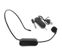 TOGEVAL 1set Wireless Headset Microphone Ergonomic Design for Teaching and Stage Compatible Mobile Devices and Computers Versatile Use for Voice Amplification and Public Speaking
