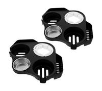 TOGEVAL 2 Pack Mahjong Table Tray Cup Ashtray Caddy 12.60x10.04x1.77in Plastic Stable Support System Easy and Fast Setup Gaming Event Family Fun