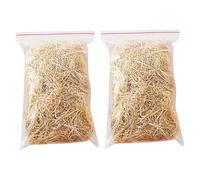 TOGEVAL 2 Packs Raffia Shredded Paper Filler for Boxes, 30G Crinkle Cut Paper Shred for Wedding, Valentine’S Day, and Party Packaging Decoration
