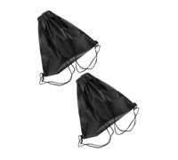 TOGEVAL 2 Pcs Oxford Cloth Drawstring Backpack Bag for Motorcycle Helmets and Sports Gear Secure Cinch Closure for Outdoor Riding Traveling Camping Multipurpose Helmet Pouch and