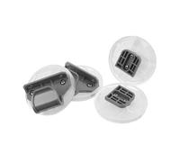 TOGEVAL 2 Set Retractable Gate Extension with Plastic Brackets Gate Connector Hardware for Indoor Playpen Safety Easy Installation