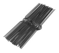 TOGEVAL 200pcs Heavy Duty Iron Calendar Hook Clips for Wall Displays and Home Use, Tool-free Setup, Resisting Bending and Deformation, Reusable Hanging Calendar Wire Hooks for Office