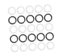 TOGEVAL 20pairs Guitar Tuner Washer Replaceable Gasket Spacers for Acoustic and Electric Guitars and Portable Accessories for Improved Sound and Playability