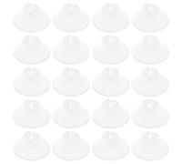 TOGEVAL 20pcs Aquarium Oxygen Hose Fixators with Strong Suction Cups for Fish Tank Air Pump Tubing Design for Secure Tube Holding and Easy Installation Suitable for Aeration Systems and