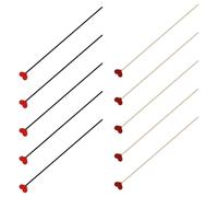 TOGEVAL 20pcs Aroma Diffuser Sticks and Fragrance Volatilization Tool Set, Rattan and Fiber Heart-shaped Aromatherapy Sticks for Essential Oil Diffuser, Indoor Home Use