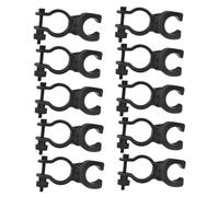 TOGEVAL 20pcs Cane Light Attachment for Walkers Wheelchairs Mobility Scooters and Bikes LED Flashlight Mount Clip for Nighttime Safety and All-weather Use
