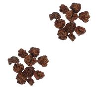 TOGEVAL 20pcs Cat Toys Pet Chew Ball for Teeth Grinding Fun Pet Playthings Supplies Safe for Cats Natural Vine Unique Design