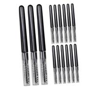 TOGEVAL 20pcs Eyebrow Brush Combs with Caps Portable Brow Shaping Tools for Women Durable for Eyebrow Grooming at Home Salon