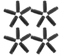 TOGEVAL 20pcs Female to Female Audio Connector Stereo Headphone Adapter Aux Coupler Plug for Speakers Microphones Home Audio with Metal Housing Design