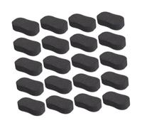 TOGEVAL 20pcs Hair Sponge Brush for Haircut Face Brush Facial Sponges for Hair Cleaning Sweeping Duster for Home Salon Use