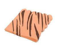 TOGEVAL 20PCS Leopard Print Embossed Party Napkins Stylish Animal Theme Disposable Paper Towels for Kitchen and Festive Gatherings DIY Table Decor Supplies