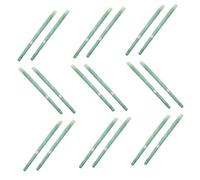 TOGEVAL 20pcs Professional Ear Aromatherapy Rods Large Ear Wax Candle Sticks Green Tea Tree for Meridian Moxibustion Therapy and Convenient Care